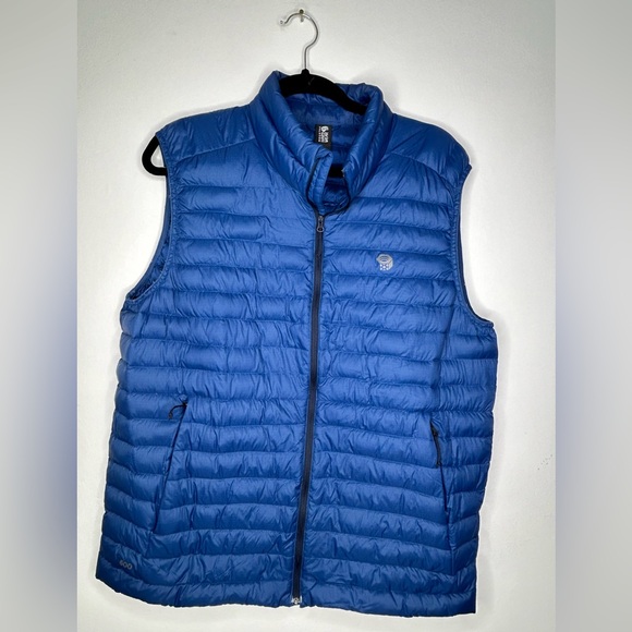 Mountain Hardwear Other - Mountain Hardwear Men's Mt Eyak/2 Down Blue Puffer Vest Size Large